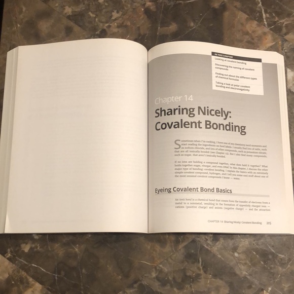 Chemistry for Dummies Book. - Picture 4 of 6